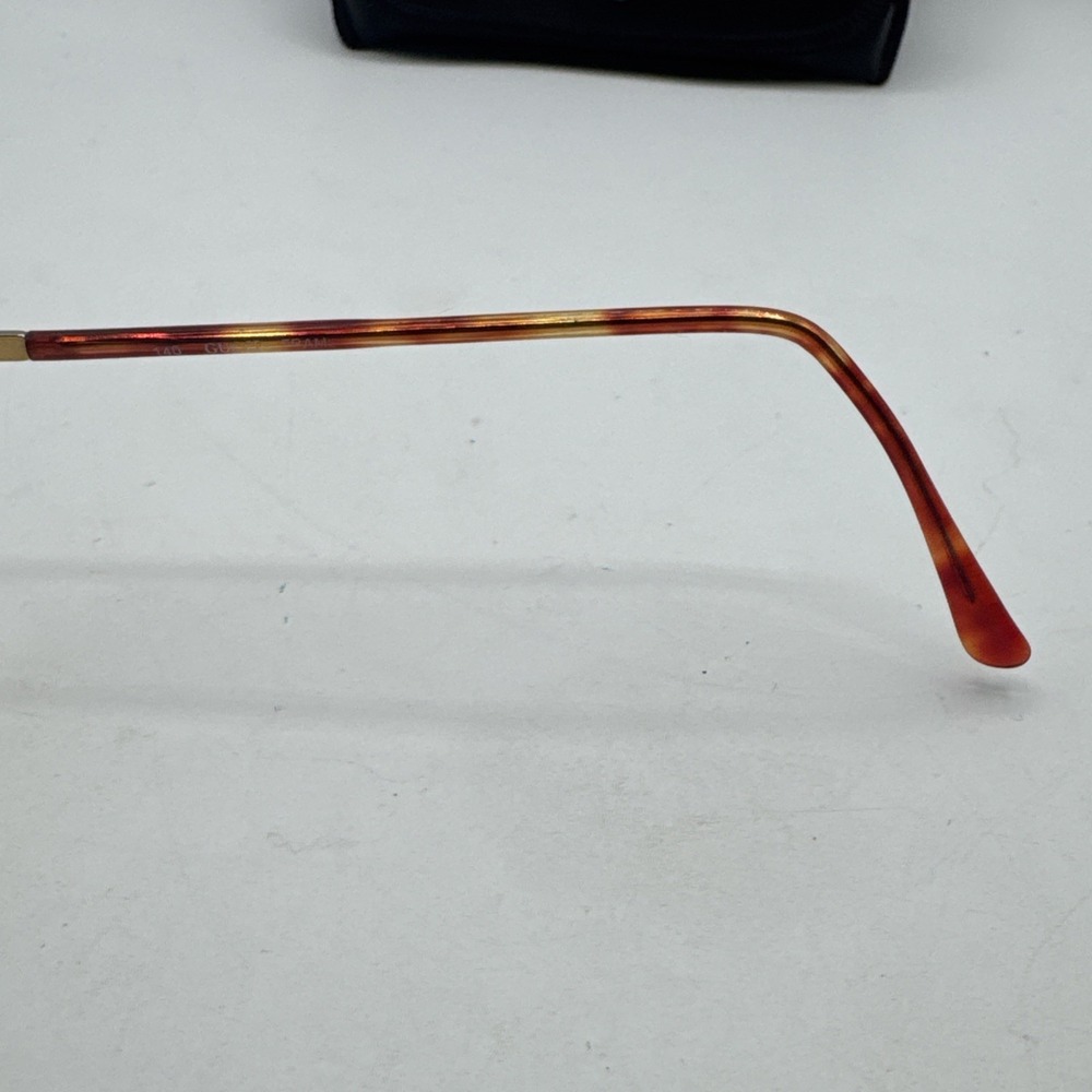 GUCCI GG 1311 63S 51[]19 140 Gold Eyeglass/Sunglass Frames Red W/ Leather Case - Picture 9 of 11
